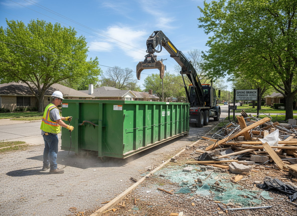 Roll Off Dumpster Rental in Buda, TX