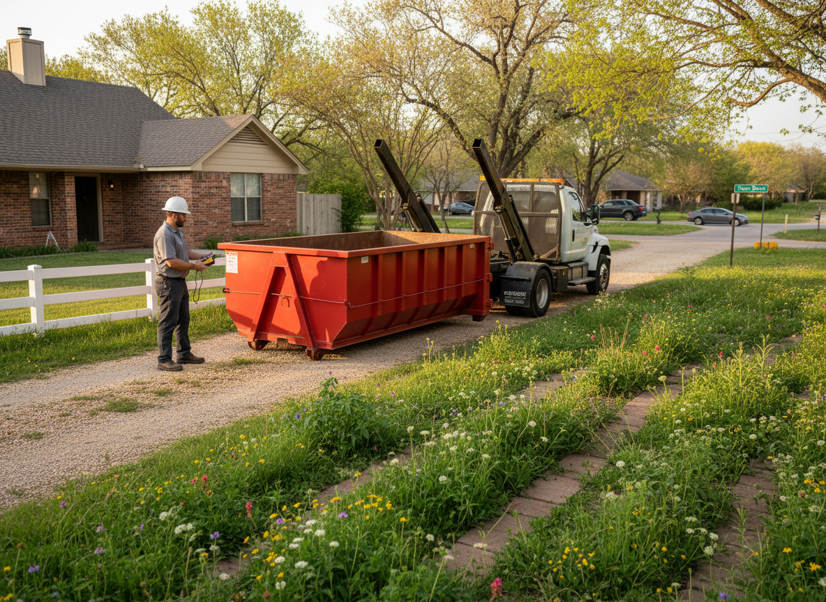 Roll Off Dumpster Rental in Waring, TX 78074
